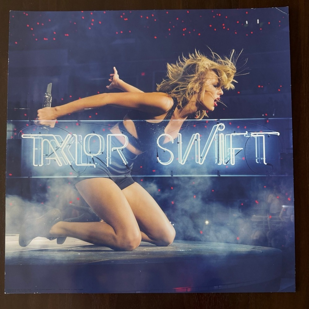 Taylor Swift 1989 Tour Neon Lithograph